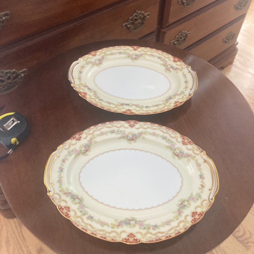 Noritake "Ainslee" Small Platters - set of 2